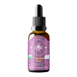 Dandelion Root Tincture Certified Organic 1 oz.