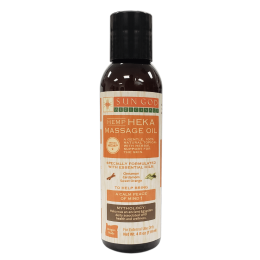 Heka Hemp Massage Oil 4 oz.